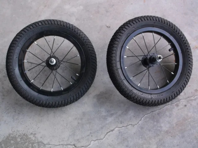 BMX Kick Scooter Wheel Set Front Rear 12.5 Tire Freestyle Strada  Kent mongoose