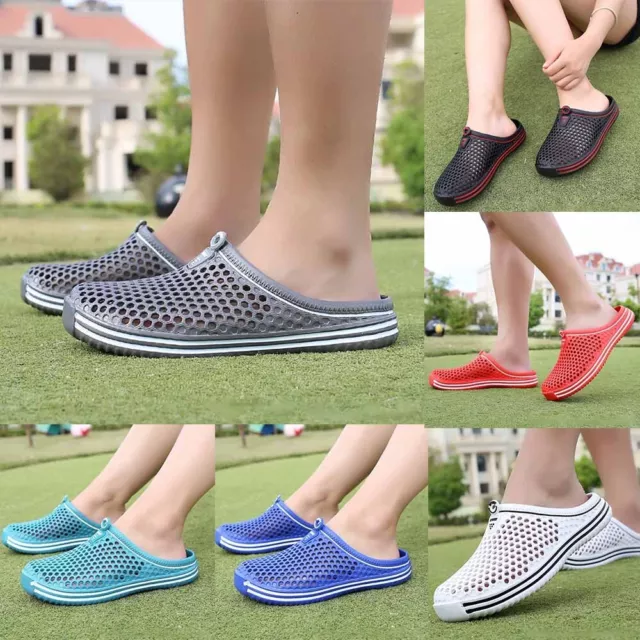 Comfortable and Stylish Mens Women Slip on Garden Mules Clogs Sports Sandals