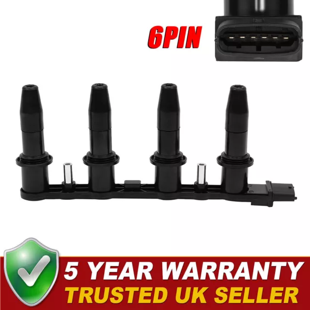 For Vauxhall Astra H Mk5 (2004-10) 1.6 Ignition Module / Coil Pack 10458316 New