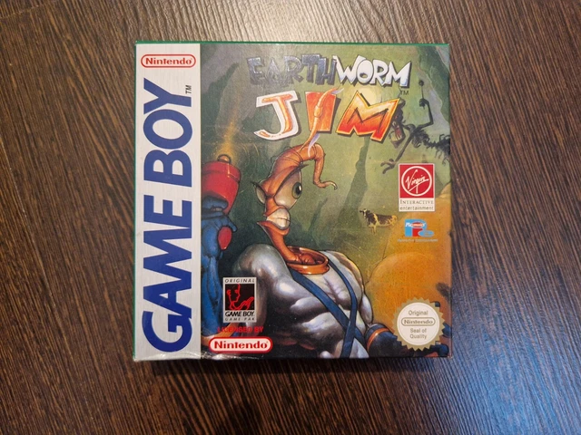 Earthworm Jim Nintendo Game Boy  CIB EUR