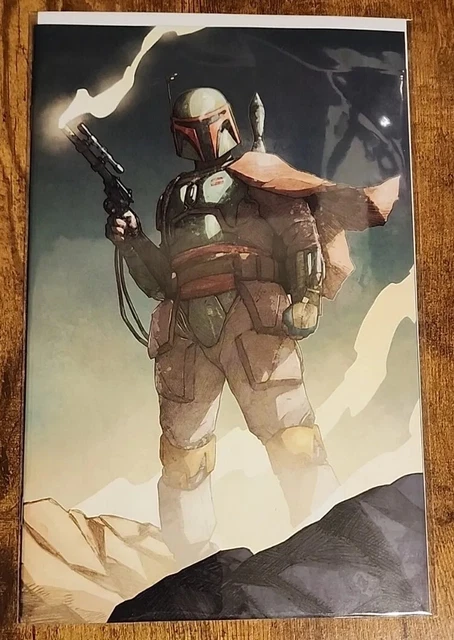Star Wars War of the Bounty Hunters Alpha Khoi Pham Exclusive Virgin Variant NM