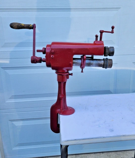 Pexto 621F Peck Stow & Wilcox Roll Sheet Metal Edge Former Crimper w/Bench Stand