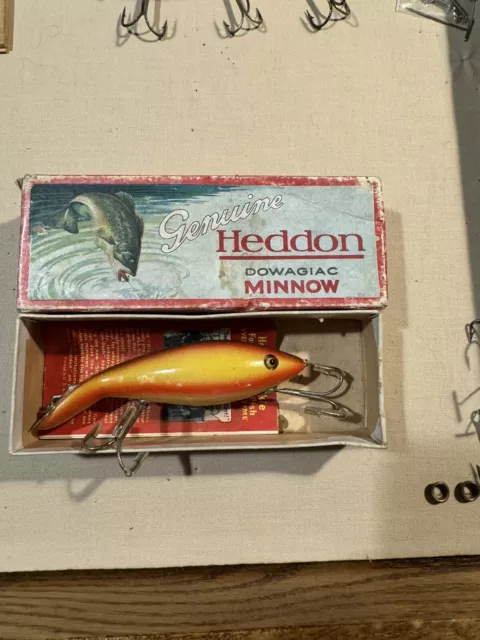 Vintage Heddon 6000 Size Tadpolly Correct Box