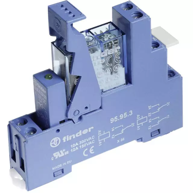 Module relais Finder 49.52.7.012.5050 Tension nominale: 12 V/DC Courant de