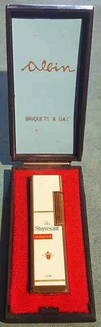 # "Albin" Peter Stuyvesant - Briquet À Gaz - Vintage - Parfait Etat #