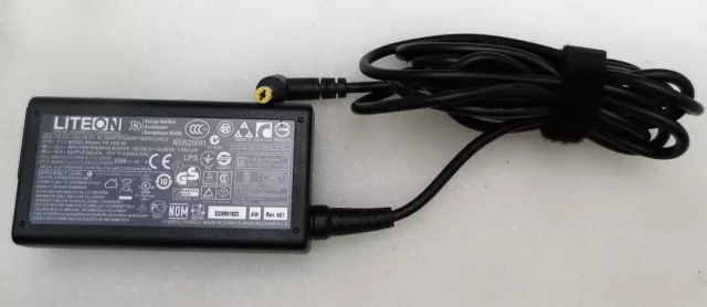 Genuine Lite-On PA-1650-86 19V 3.42A Power Supply Adapter PS AC/DC Charger