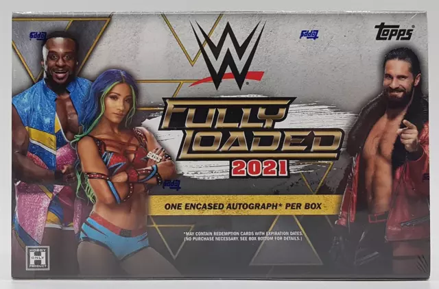 Topps WWE Wrestling Fully Loaded Hobby Box 2021