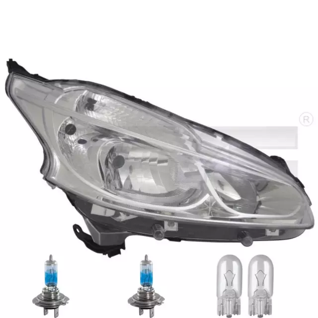 Scheinwerfer rechts inkl. Premium Lampen für Peugeot 208 CA_ CC_ mit LWR Motor