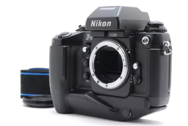 [ EXC+ 5] Nikon F4S 35mm SLR Película Cámara Negro Cuerpo MB-21 De Japón
