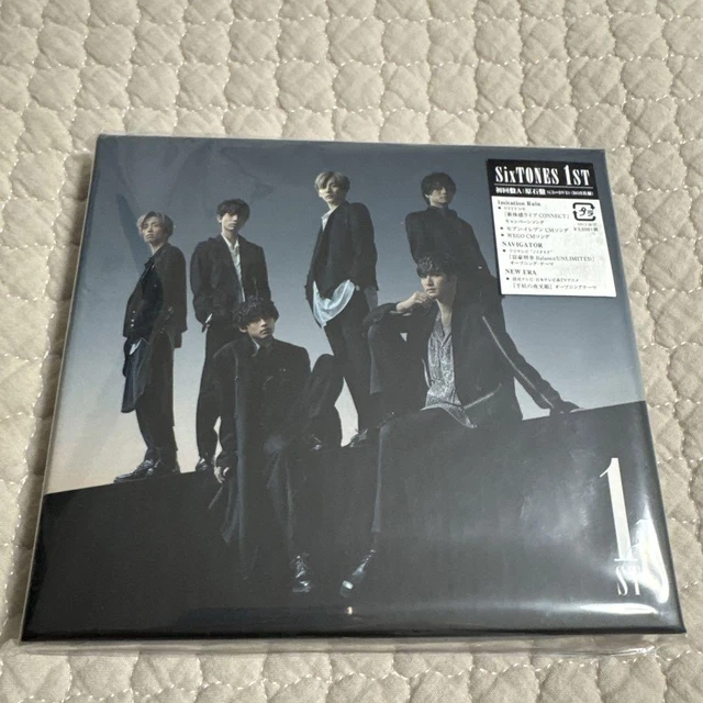 SIXTONES/1ST FIRST EDITION A [Raw Stone] Album Unopened