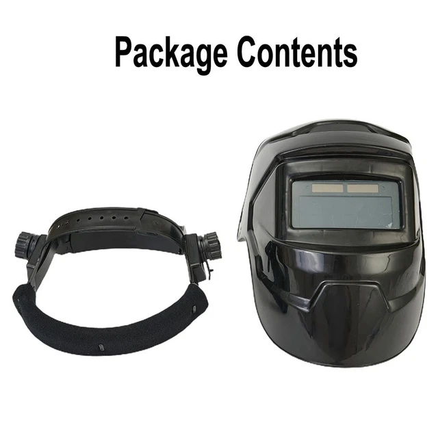 Welding Helmet with Adjustable Headband and Automatic Dimming Technology