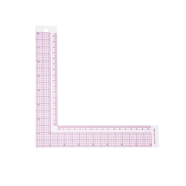 Règle Carrée En L Inoxydable Siumir 90° - Équerre Métallique Double Face Précise 150 X 300 Mm Pour Menuiserie Et Bricolage