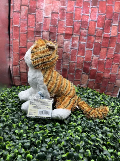 NWT Webkinz Ganz Striped Alley Cat Plush Stuffed Animal HM042 New Sealed Code 2