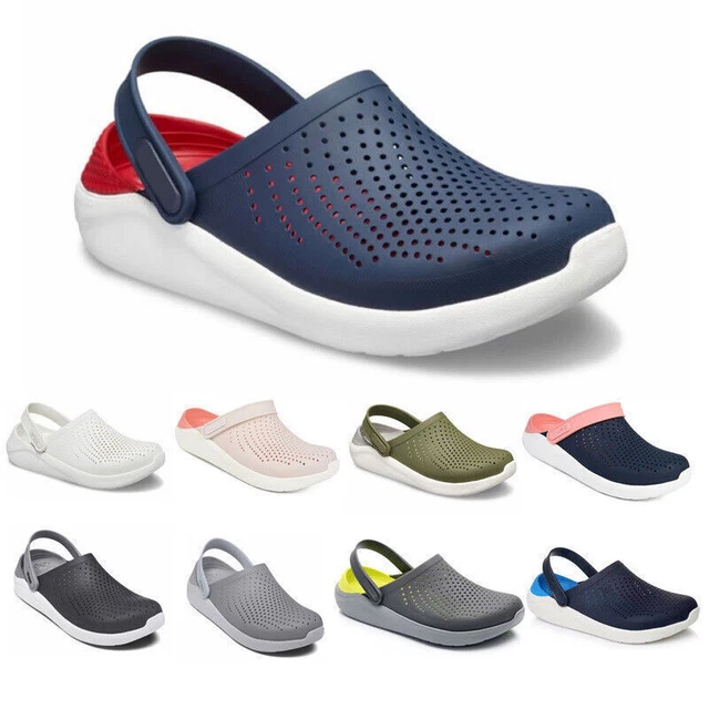 UNISEX LITE RIDE Sandalencroc-Clogs Crocband Loch Hausschuhe Schuhe ...