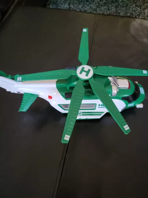 Hess Helicopter Without Rescue Truck - 2012 Lights And Sounds Work!