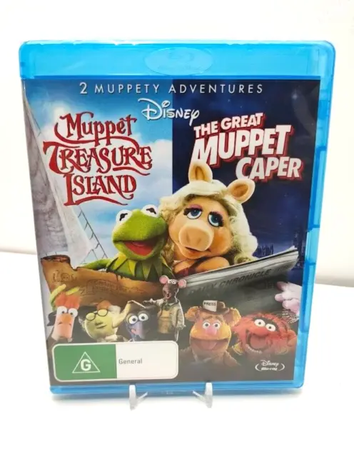 The Great Muppet Caper / Muppet Treasure Island | Double Pack Blu-ray New Sealed