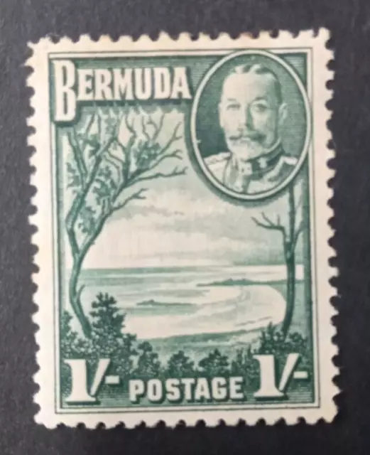 Bermuda 1936-1937 Msca Sg105 Mh Cat £21 - Toned Gum