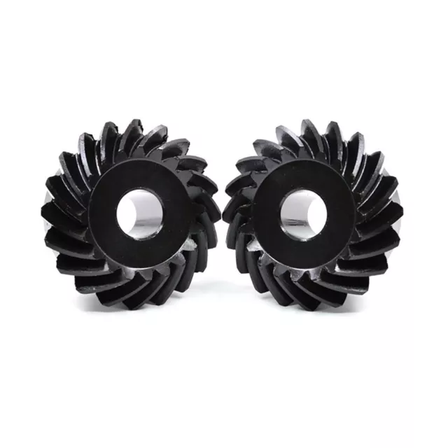 Spiral Bevel Gear 1.5/2/2.5/3/4 Mod 20-30T Ratio 1:1 Left/Right Spiral 45# Steel 3