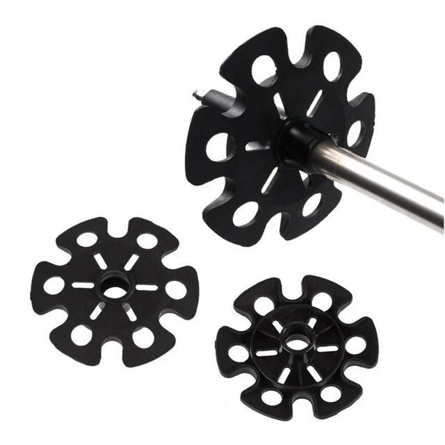 Paniers De Protection Pour Bâtons De Randonnée - Lot De 2, Nylon, Diamètre 5.5 Cm, Protection Pointe Terrain Dur - 3