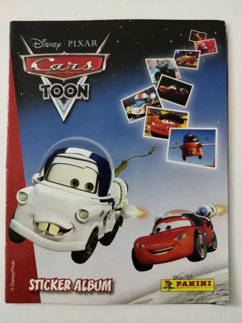 Album Panini Disney Pixar Cars Toon 2012 complet TB état rare