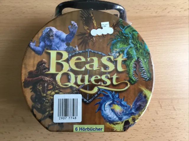 Beast Quest Hörbuch Koffer - OVP Eingeschweißt! 6 Hörbücher/CDs 384 Min ab 6 J.