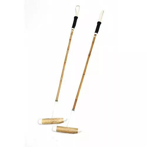 4 Polo Sticks Root Cane Mallets Polo Stick, Polo Mallets,Root Cane Mallets