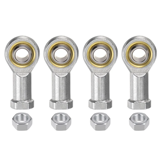 4pcs SI12TK PHSA12 M12 Female Rod End M12x1.75 Right Hand Thread with Jam Nut