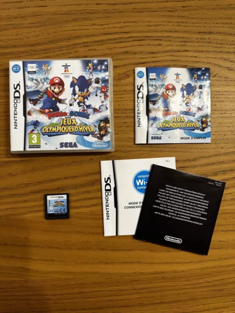 Mario Et Sonic Aux Jeux Olympiques D’hiver Nintendo Ds