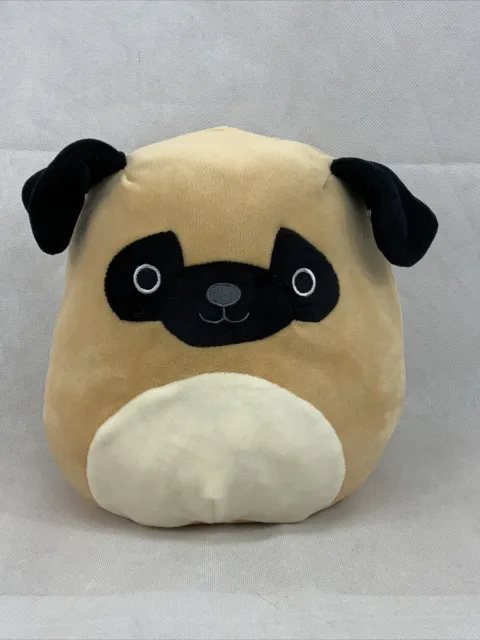 Squishmallow Kellytoy 8" Prince The Pug Dog Plush Toy Pillow Pet Stuffed Animal