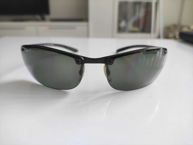 RAY BAN RB8305 082 9A Black Polarized Carbon Fiber 64 14 Without