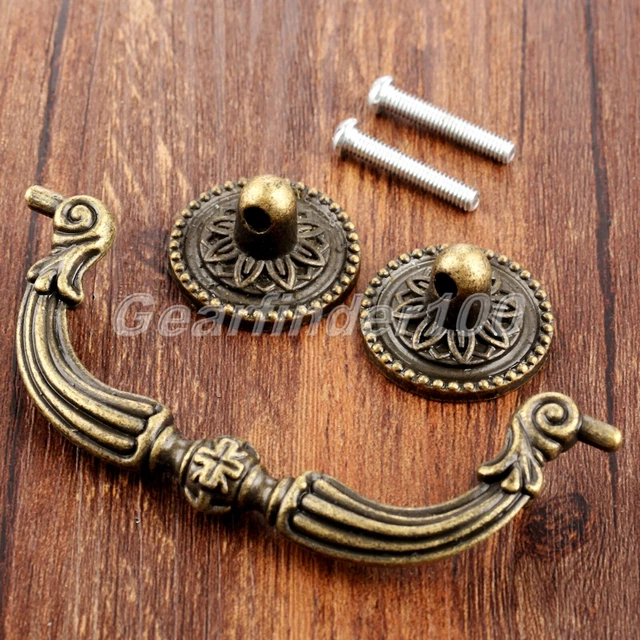 HQ Retro Door Pull Handle Home Wardrobe Cupboard Drawer Cabinet Knobs Hardware