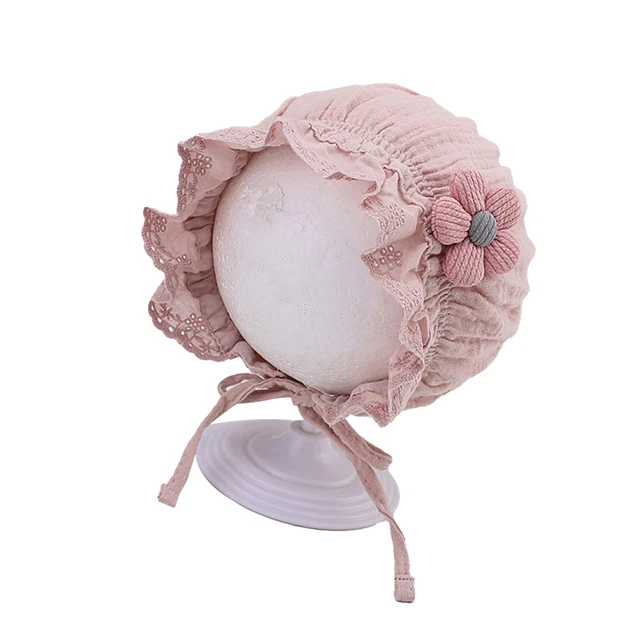 Cappello bambino design fiori cappello bambino morbido lavorazione fine per giocare