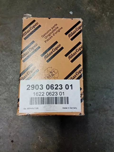 Oil Separator 1622062301 Fits Screw Air Compressor Filter 2903062301