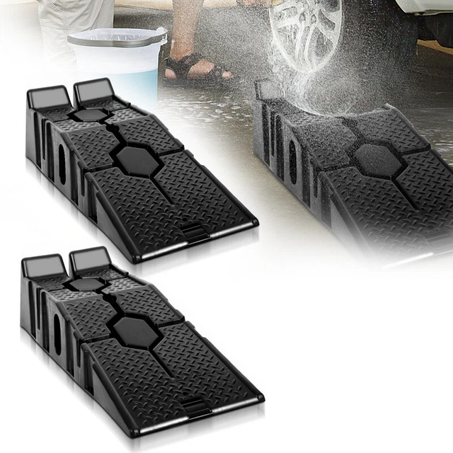 2 pezzi rampa di accesso 3 tonnellate rampa auto rampa di carico stabilizzazione