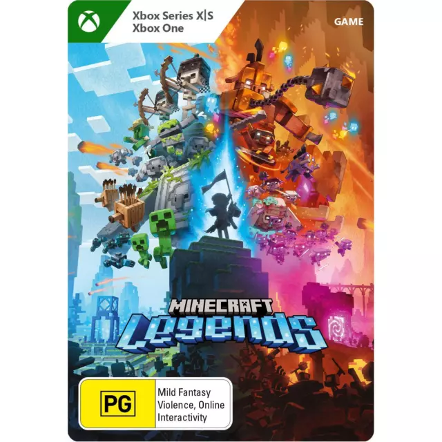 Minecraft Legends Standard Deluxe Edition XBOX Series X|S ONE GAME BRAND NEW