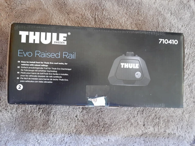 THULE 710410 EVO Raised Rail FootPack / Foot Pack. £90.00 - PicClick UK