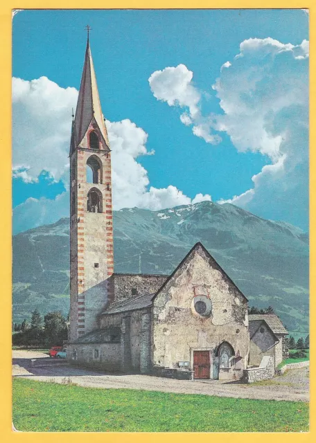 Cartolina Bormio chiesa di S.Giacomo  viaggiata anni 90 Alta Valtellina Sondrio