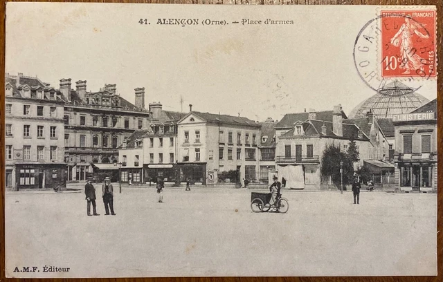 Cpa. Orne Alençon. Place D'armes (Cpa 5)