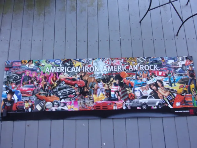 2001 Dodge Hemi American Rock American Iron Aerosmith Poster