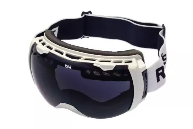 Ravs Gafas de Nieve Protección Esquí -negro Pearl Vidrio para Usuarios