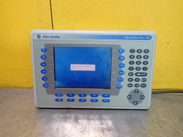 Euc-Allen-Bradley 2711P-Rp1 Panelview Interface,