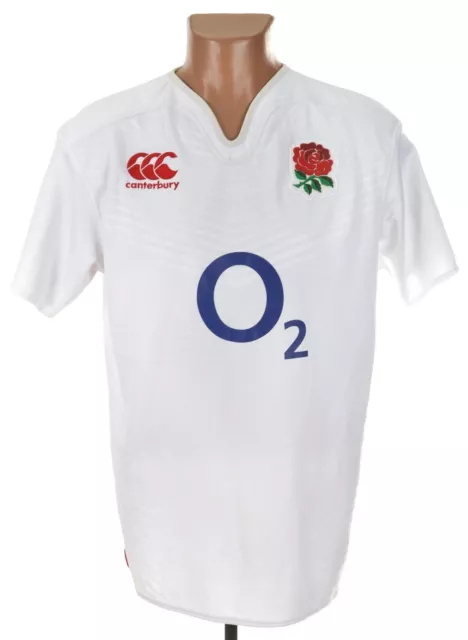 Rugby Union England Shirt Jersey Canterbury Size L Adult