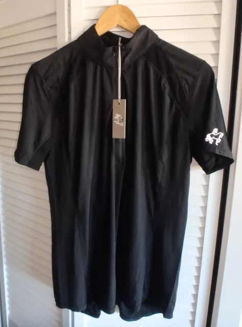 Goode Rider SS Sunshirt - XL - NWT - 18147 Black Stripe