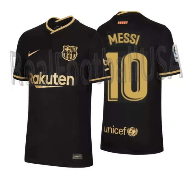 NIKE LIONEL MESSI Fc Barcelona Youth Away Jersey 2020/21 EUR 198,83