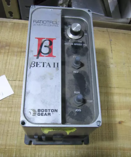 Boston Gear Ratiotrol RBA2 DC Motor Control