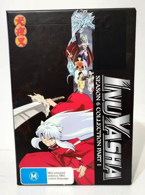 InuYasha Season 6 Collection Part 1 Volumes 34-39 Madman Anime MMB349