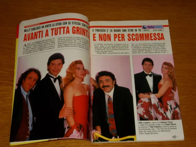 Telesette 1991/17=Milly Carlucci Gianni Mazza=Marco Masini=Clarissa Burt=Salerno 2