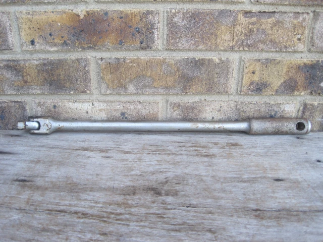 Vintage S-K Tools 41653 17" Flex Head Breaker Bar Extension 1/2" Drive USA SK Vintage S-K Tools 41653 17" Flex Head Breaker Bar Extension 1/2" Drive USA SK