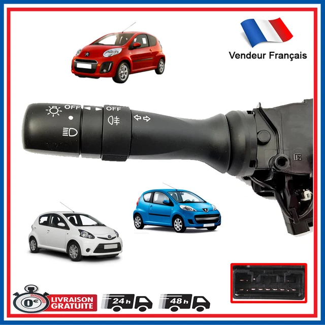 Commodo Compatible Peugeot 307 308 206 207 405 407 408 - Clignotants Phares