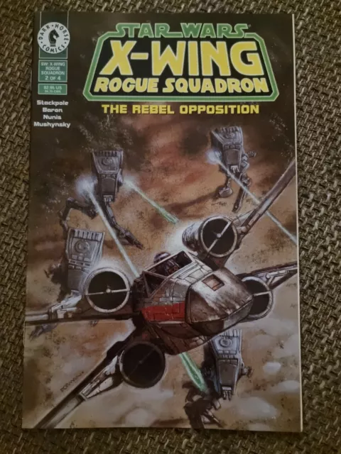 STAR WARS X-Wing Rogue Squadron: Rebel Opposition #2 Dark Horse Comics 1995